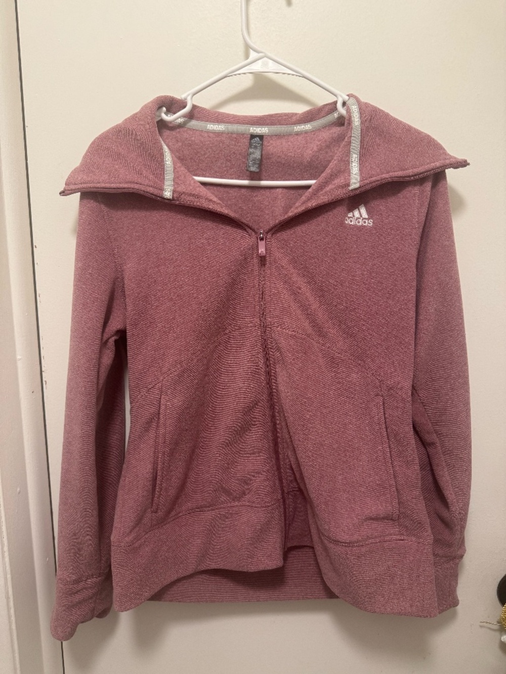 Adidas Golf Pink Zip-up Jacket size M